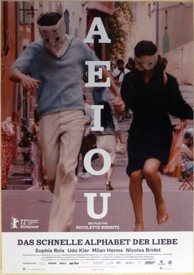 AEIOU - Das schnelle Alphabet der Liebe - Original Kinoplakat A1 - Filmposter