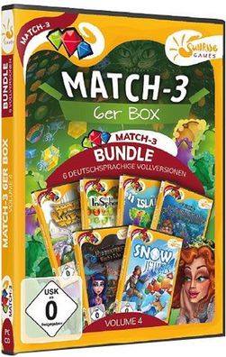Match 3 6-er Box Vol. 4 PC Sunrise - Sunrise - (PC Spiele / Sammlung)
