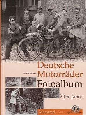 Deutsche Motorräder Fotoalbum 20er Jahre Buch Abako, Emag, Zetge, BMW, Oldtimer Neu!!