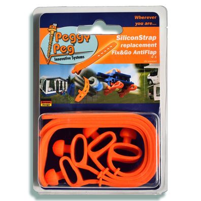 PEGGY PEG Silicon Strap • 4er-Pack (PP24) • Ersatzteil für Antiflap