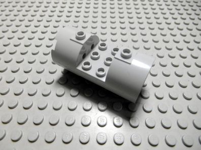 Lego 1 Zylinder 3x6x2 horizontal Althellgrau Nummer 30360