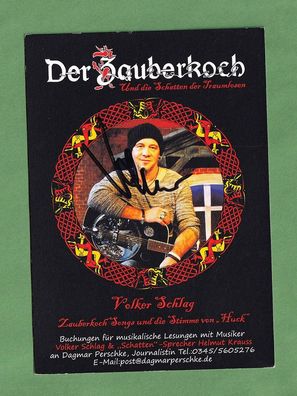 Volker Schlag (Zauberkoch) - persönlich signiert - 1