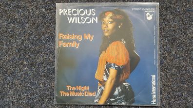 Precious Wilson - Raising my family 7'' Single [Eruption/ Frank Farian]