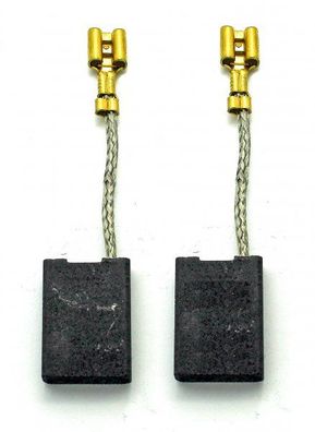 RC-181119 Kohlebürsten Paar, Kohlen 6,3x16x22mm für z.B. Bosch Winkelschleifer 1356