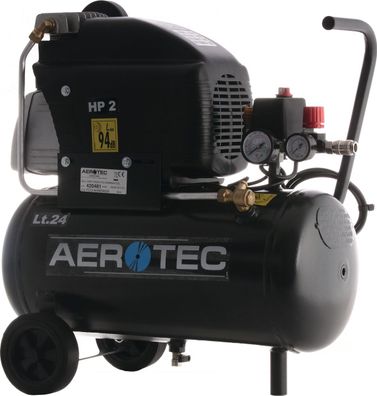 Kompressor Aerotec 220-24 210l/ min 8bar 1,5 kW 230 V,50 Hz 24l Aerotec