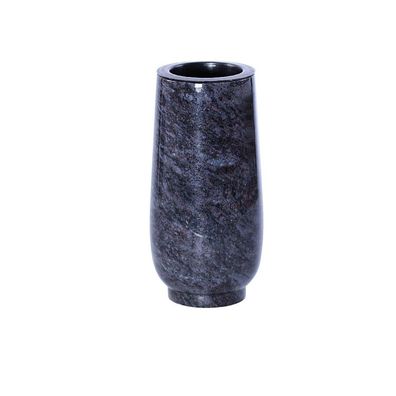 Grab-vase Orion Grabmalvase Friedhofsvase aus Granit xl 27cm Orion