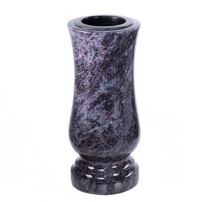 Grab-vase Grabmalvase Blumenvase aus Granit - Orion 27cm