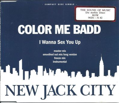 CD-Maxi: Color Me Badd - I Wanna Sex You Up (1991) W0036CD - 9362-40095-2