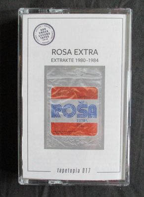 Rosa Extra - Extrakte 1980-1984 Tapetopia 017 Serie Kassette