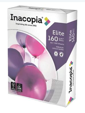 Inacopia Elite Colour Extreme 160g/ m² DIN-A4 - 250 Blatt weiß