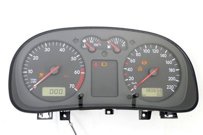 VW Golf 4 Tacho Tachometer Kombiinstrument 180.000km 1J0920802 1,4 16V 75PS 55kw