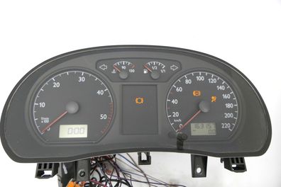 VW Polo 9N Tacho Tachometer Kombiinstrument 163.000km 6Q0920800M 1,4 TDI AMF BA