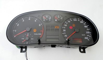 Audi A3 8L Tacho Tachometer Kombiinstrument 282.000km 8L0919860E Benziner 1,6