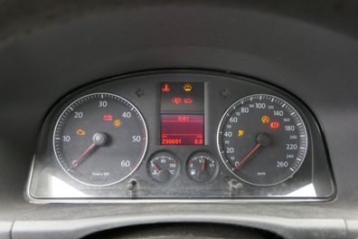 VW Touran Caddy 2K Tacho Tachometer Kombiinstrument 290.000km 1T0920860C TDI