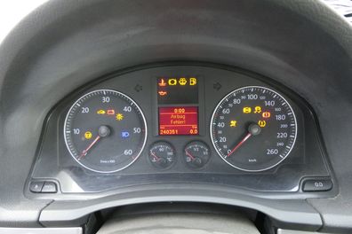 VW Golf 5 1K 5M Plus Tacho Tachometer 1K0920860L 1.9 2.0 TDI Diesel 240.000km