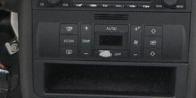 Audi A2 8Z Steuergerät Klimaanlage Klimabedienteil 8Z0820043D Climatronic schwar