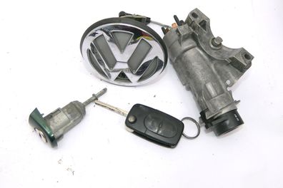 VW Bora Limousine Zündschloß Schloß Heckschloß 1x Schlüssel + 1 Türschloß links