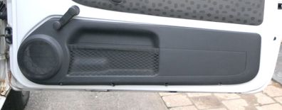 VW Lupo Arosa Türverkleidung Verkleidung Tür vorne rechts unten Boxen off-black