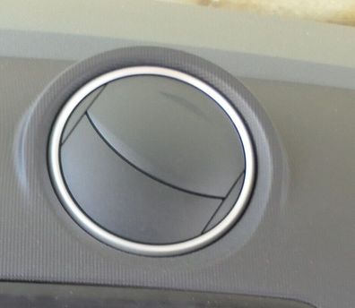 Seat Ibiza 6J Lüftungsdüse Düse Lüftung mitte Armaturenbrett nanograu grau
