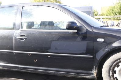VW Golf 4 Tür vorne rechts Beifahrertür 2/3-Türer schwarz L041 ohne
