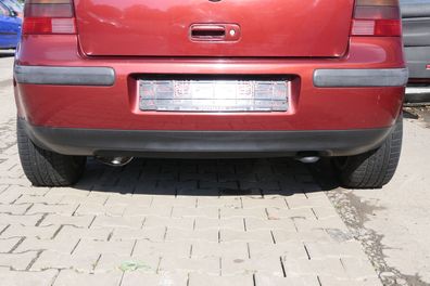 VW Golf 4 Limousine Stoßstange hinten Heckstoßstange Stoßfänger rot braun LC3K