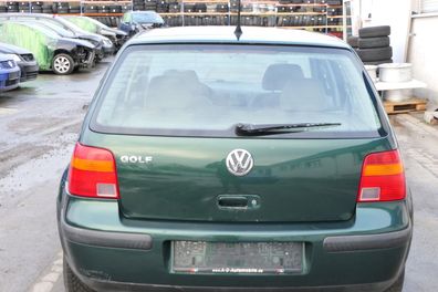 VW Golf 4 Limousine Heckklappe Kofferraumklappe Klappe hinten grün LC6M ohneAnb