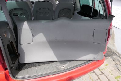 VW Sharan 7M Abdeckung Verkleidung Kofferraum hinten Heckklappe Deckel grau