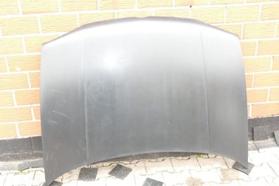 VW Golf 4 Motorhaube Haube Klappe vorne schwarz matt (unprofessionell lackiert)