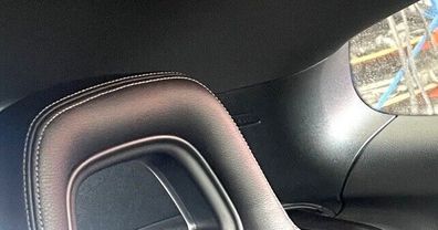 VW Scirocco C-Säulen Verkleidung links hinten schwarz Abdeckung oben