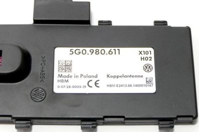 Golf 7 5G Antenne Steuergerät 5G0980611 Koppelantenne Handy Telefon