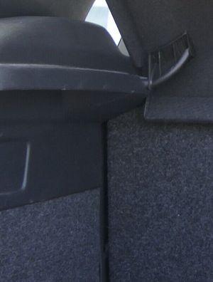 VW Scirocco 3 Kombi Abdeckung Verkleidung Kofferraum hinten links Auflage