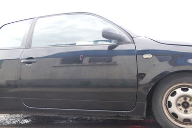 VW Lupo Seat Arosa Tür vorne rechts Beifahrertür schwarz L041 (für elektr. Fenst