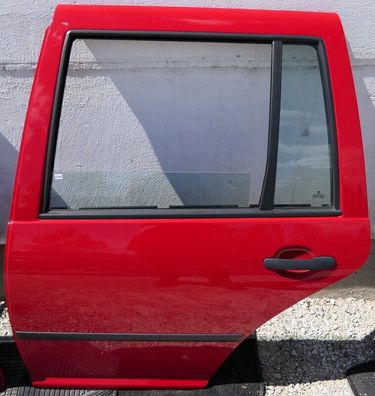 VW Golf 4 Bora Tür hinten links nur passend bei Kombi / Variant rot LY3D