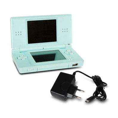 Nintendo DS Lite Konsole in Türkis mit Ladekabel #76A