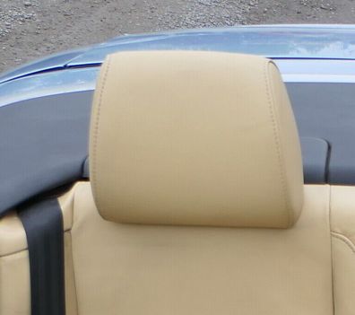 A4 8H Cabrio 8E B6 B7 Kopfstütze hinten Leder anisgelb gelb Perlnappaleder