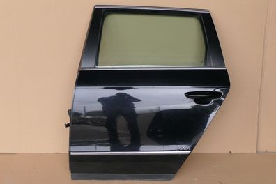 VW Passat 3C Kombi Variant Tür hinten links schwarz LC9X - Rost