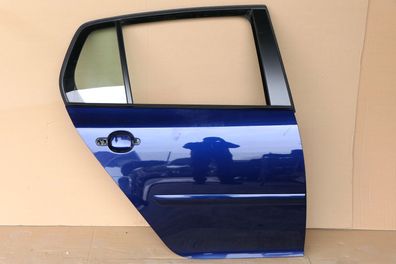 VW Golf 5 V 1K Tür Türrahmen hinten rechts 4/5-Türer blau LD5Q mit Scheibe 159,9