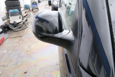VW Lupo Arosa manueller Spiegel Außenspiegel rechts schwarz L041