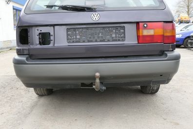 VW Passat 3A 35i Kombi Stoßstange hinten Heckstoßstange Stoßfänger schwarz