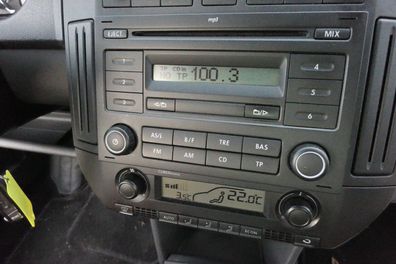 VW Fox 5Z Pol 9N3 Radio CD Player Original RCD200 Red BVX 6Q0035152D mitCode