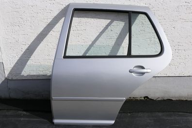 VW Golf 4 Limousine Tür hinten links silber LB7Z (KEINkombi) lackierte Leiste 95