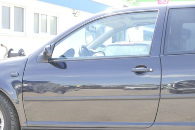 VW Golf 4 Tür vorne links Fahrertür 2/3-Türer schwarz LC9Z blackmagic ohneAnbaut