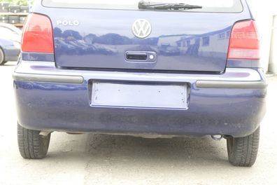 VW Polo 6N2 Stoßstange hinten Heckstoßstange Stoßfänger blau LB5N indigoblau t