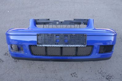 VW Polo 6N2 Stoßstange vorne Frontstoßstange Stoßfänger blau LA5C