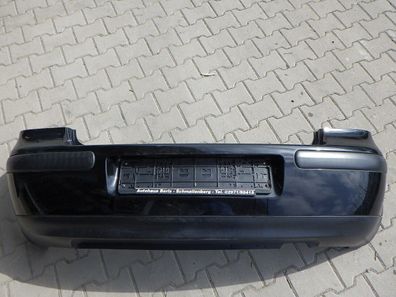 VW Golf 4 Limousine Stoßstange hinten Heckstoßstange Stoßfänger schwarz L041 uni