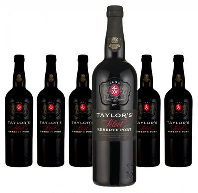 6 x Taylor´s Port Ruby Select Douro DOC