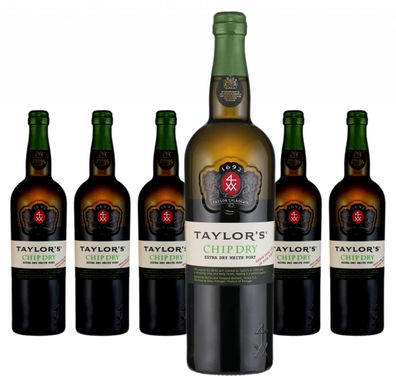 6 x Taylor´s Chip Dry White Port Douro DOC