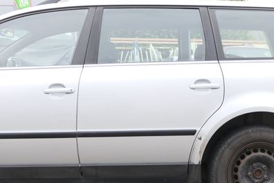 VW Passat 3B 3BG 3B6 Kombi Variant Tür hinten links silber LA7W reflexsilber