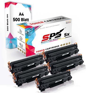 Druckerpapier A4 + 5x Multipack Set Kompatibel für HP LaserJet Professional P ...