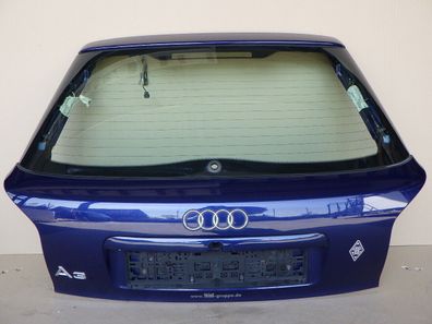 Audi A3 8L Heckklappe Kofferraumklappe Klappe hinten blau LZ5K Santorinblau